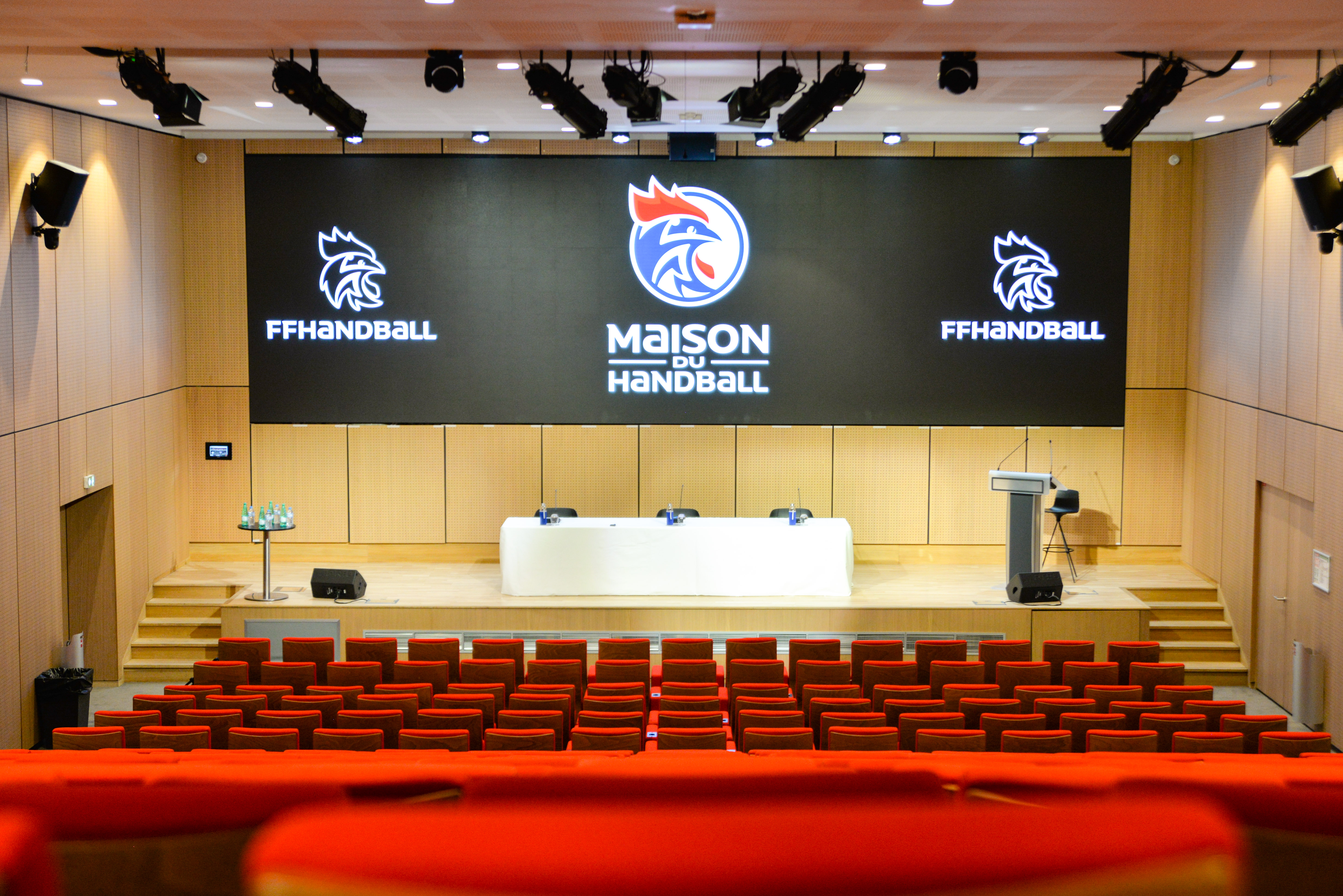 Auditorium de la maison du handball