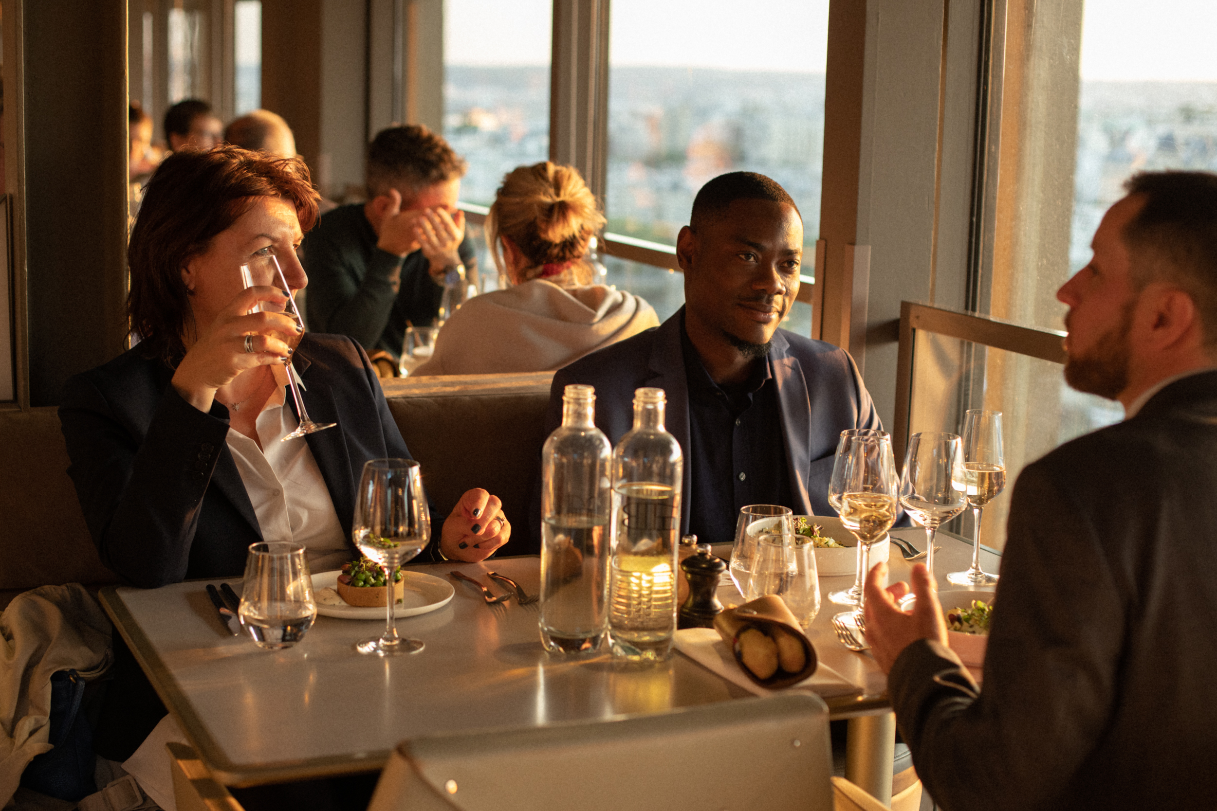Restaurant Madame Brasserie Tour Eiffel Prestige Sodexo repas d'affaires